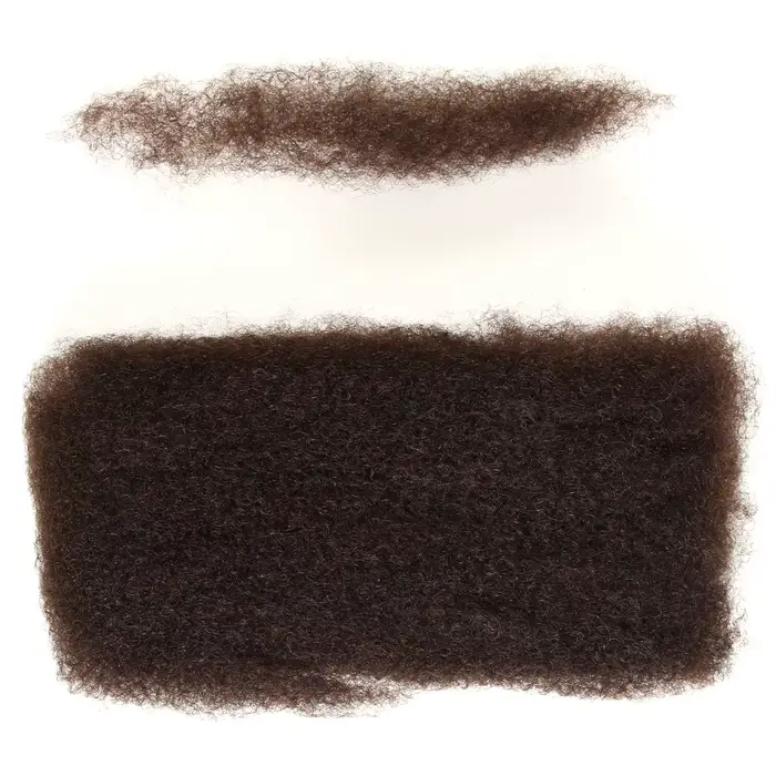 22 pouces brun blond QVR Afro crépus cheveux en vrac sans attachement Afro bouclés en vrac cheveux h