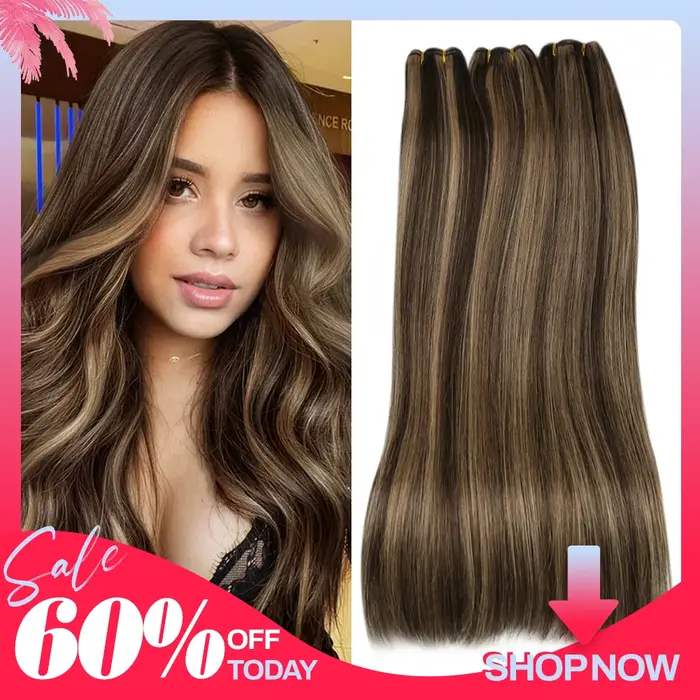 Moreoo – tissage en lot brésilien Remy naturel lisse