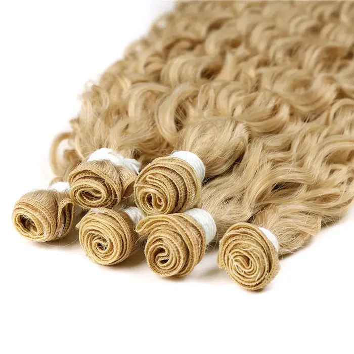Extensions de cheveux synthétiques avec Closure