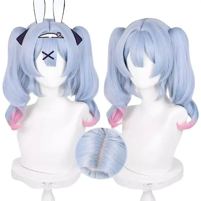 ATA KU-Perruque de Cosplay en Forme de Lapin
