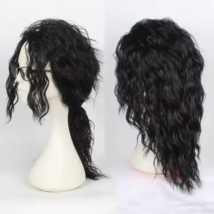 Perruque ou lunettes de cosplay Michael Jackson