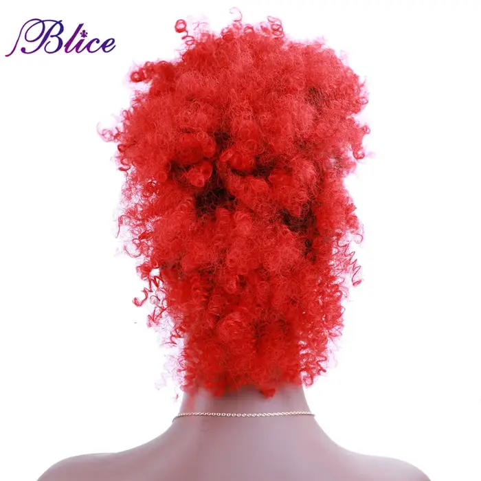 Blice – Extensions de cheveux Mohawk courts et crépus bouclés