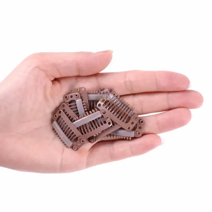 50 pièces Clips pour Extensions de cheveux pince dans l'extension