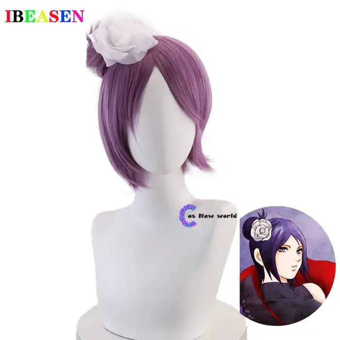 Perruque Ninja Konan Cos