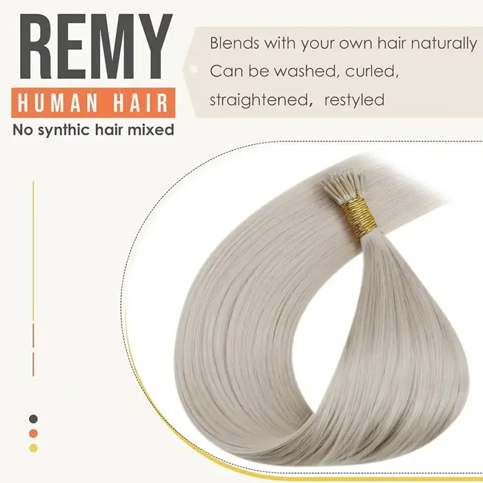 Moresoo Nano perles Extensions de cheveux