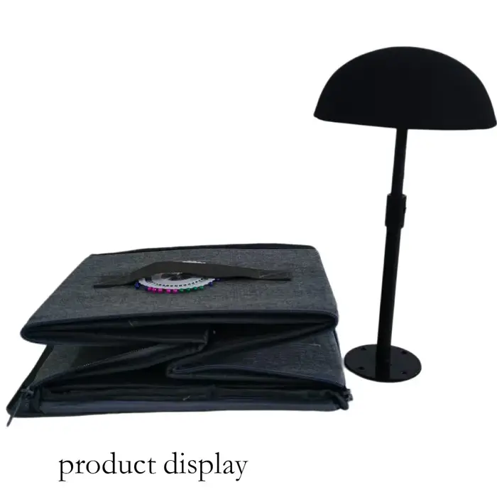 Boîte de rangement de perruque pour fermeture de toupet