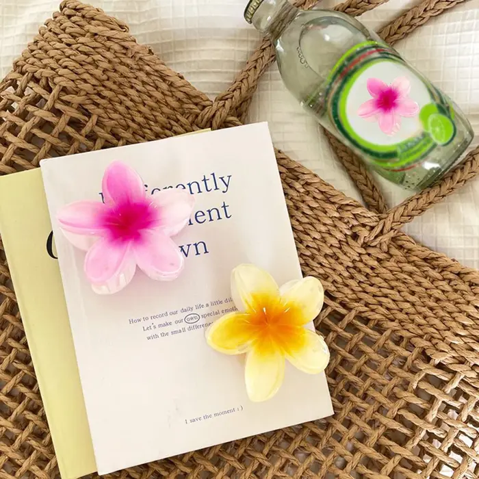 Pince à cheveux florale pour femmes