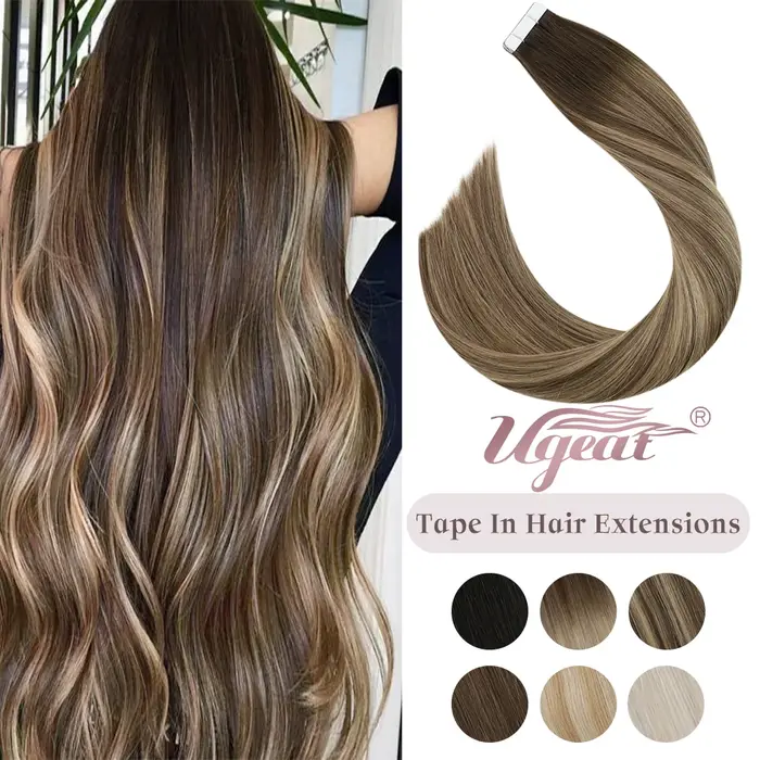 [Bas prix] Extensions de cheveux Ugeat à bandes adhésives