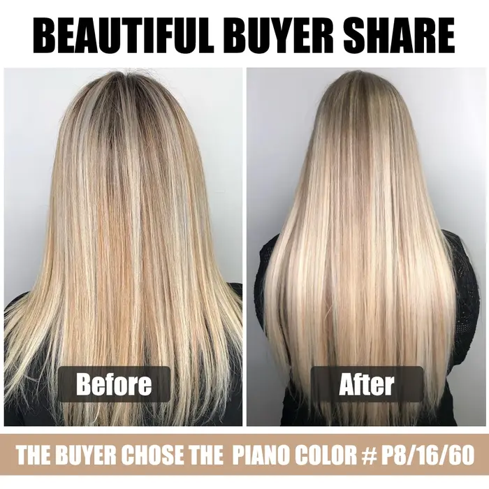 Nail U Tip Real Remy Human Natural Extensions