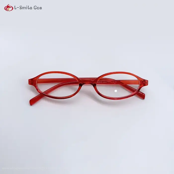 Perruque Cosplay de Dessin Animé OligCosplay Mari Makinami, Cheveux Synthétiques Bruns et Rouges de 