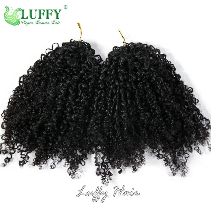Extensions de cheveux humains au Crochet
