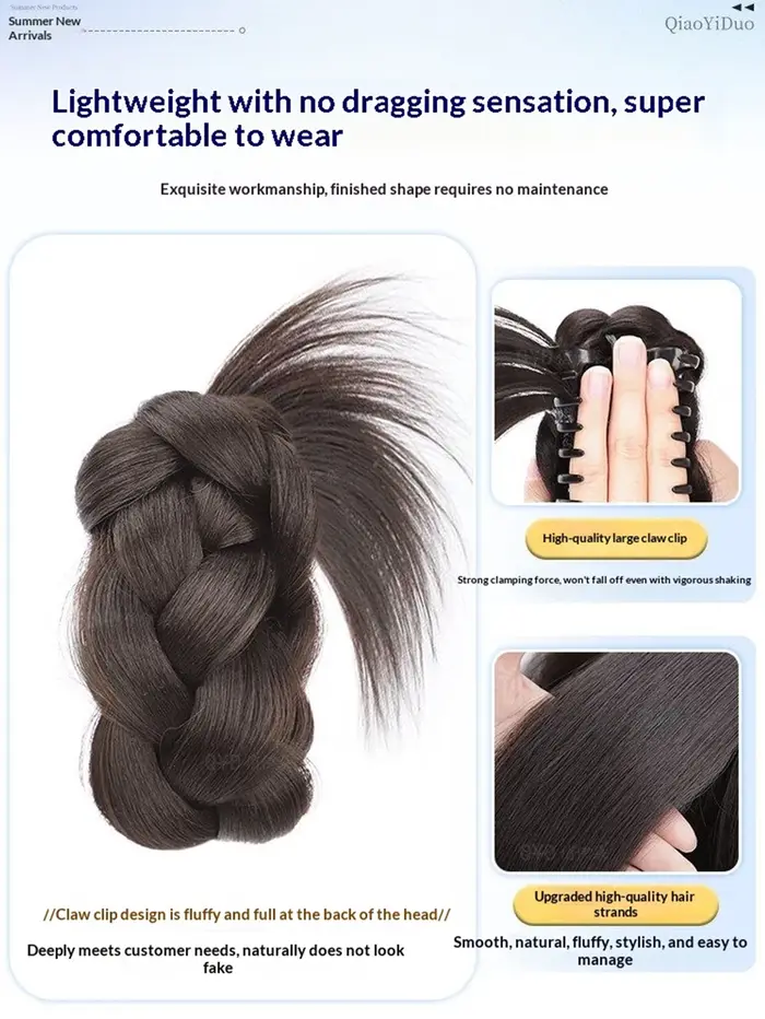 Chignon synthétique pour femme