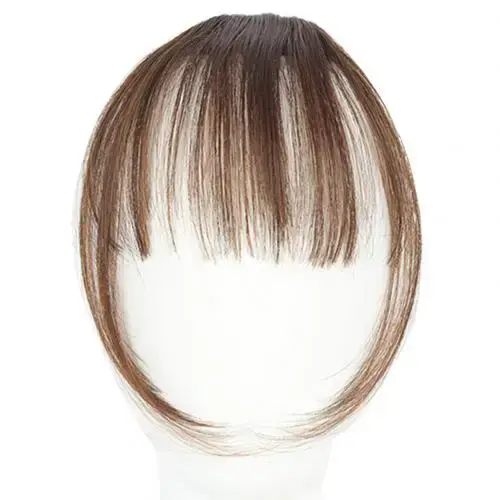 Mini frange à Air pour femmes, postiche synthétique, Extension capillaire, haute température, perruq