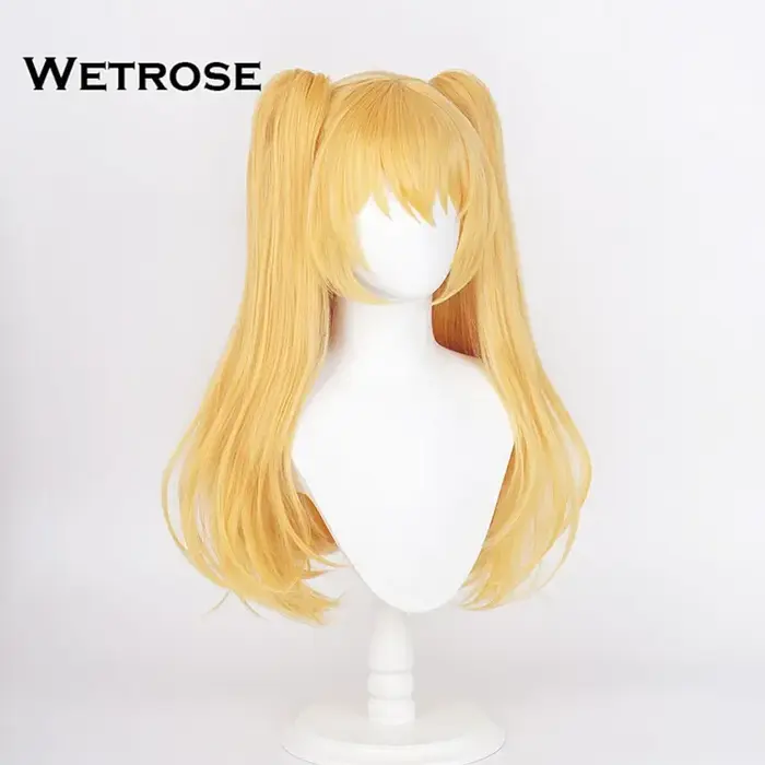 【Wetrose】Nigoriri Amano Lilysa Ririsa Lilyel Perruque Cosplay Ririeru Nitengo Jigen Séduction 2.5 Dimensionnelle Liliel Lilliel