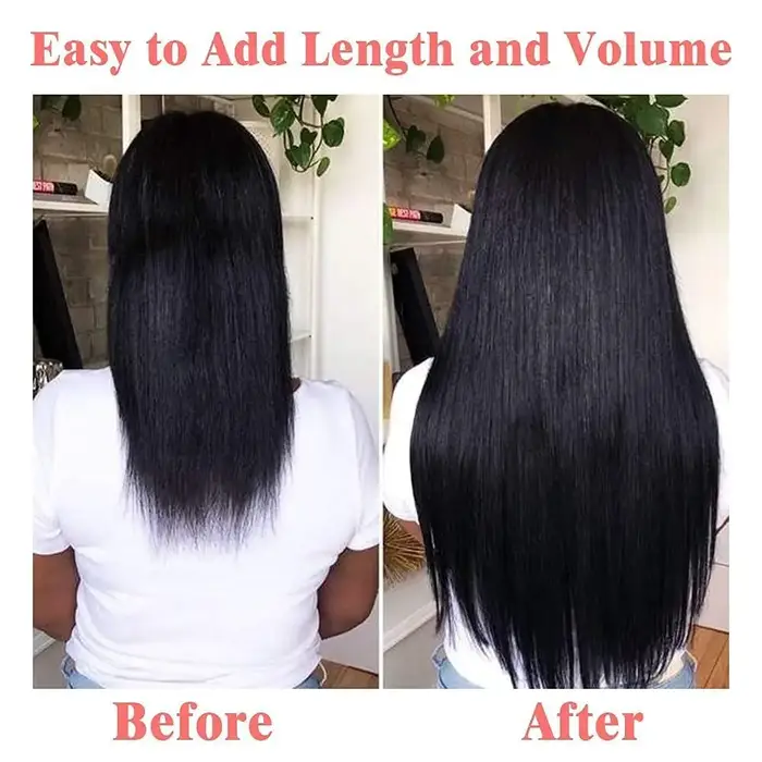 Clip dans les Extensions de cheveux