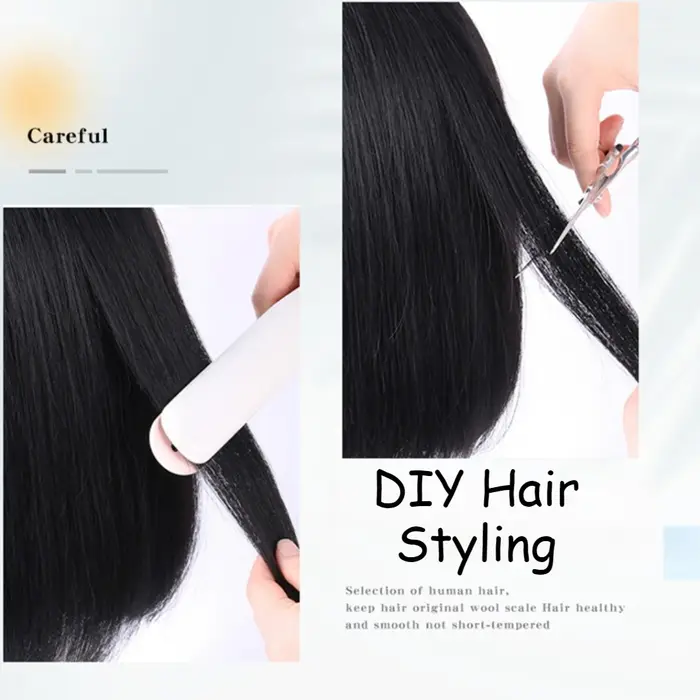 Perruque Bob 100% cheveux humains pour femmes
