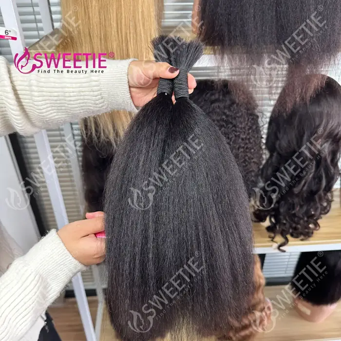 Extensions de cheveux humains en vrac
