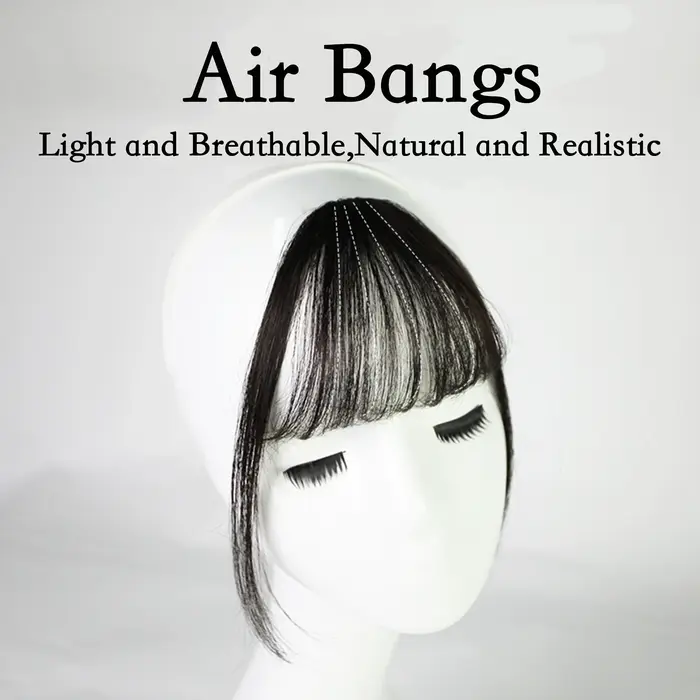 Faux franges à clipser pour femmes, extensions capillaires synthétiques, outils de coiffure, postich