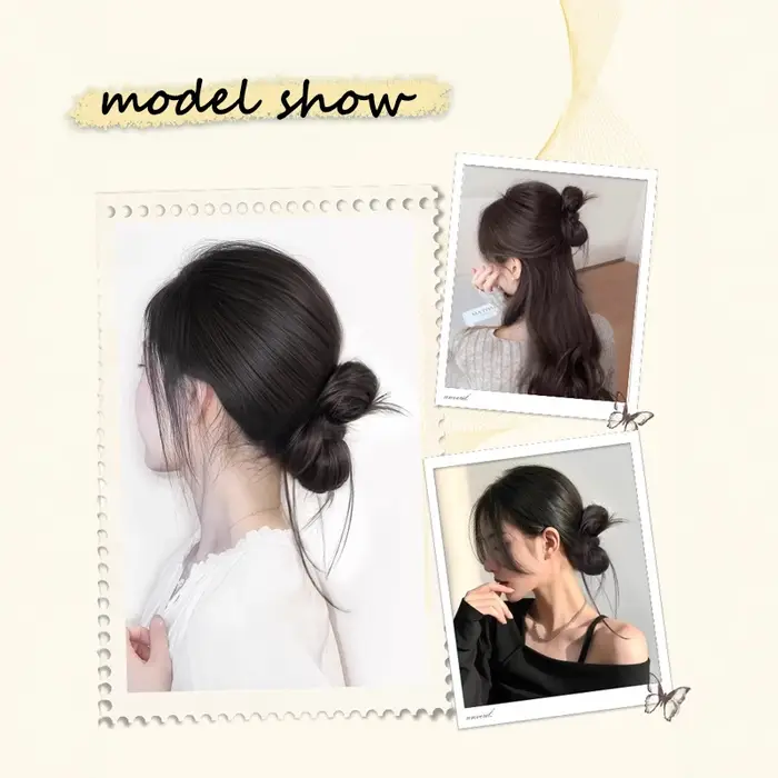 Chignon synthétique pour femmes