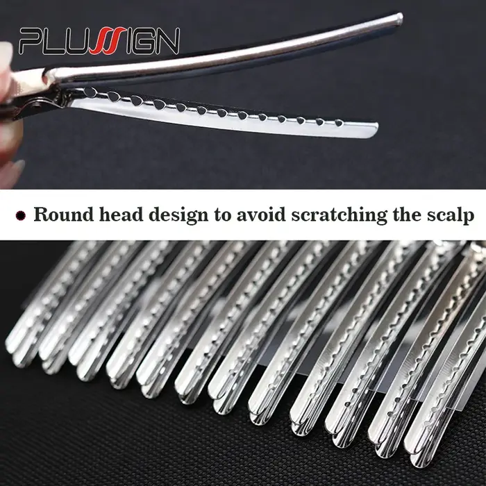 Pinces à cheveux en métal pour coiffure