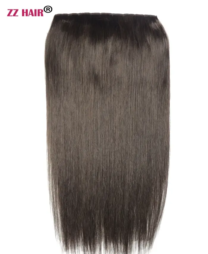 ZZHAIR Extensions de cheveux humains brésiliens 100% Remy