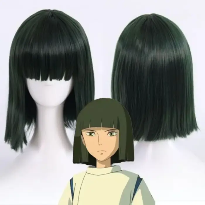 Perruque de cosplay Anime Haku