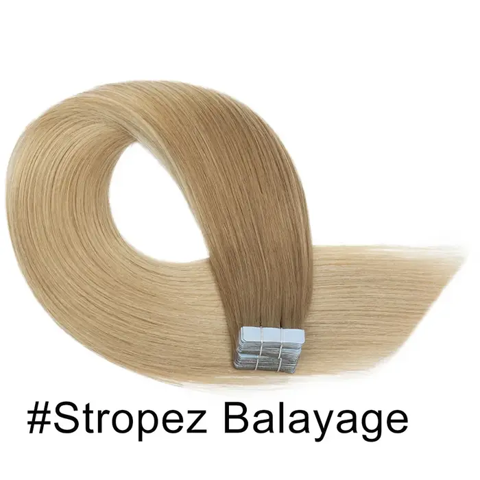 Nouvellement 24 ''Long Extension de cheveux humains femmes bande Ins bande naturelle dans les Extens