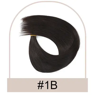 Extensions de cheveux humains à clips, queue de cheval bouclée crépue avec cordon de serrage, 100% c