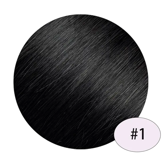 Extensions de cheveux humains à pointe en V, effet vague d'eau, blond, kératine, fusion, 14-26 pouce