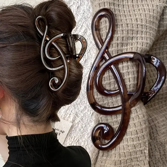 Pince à cheveux grande taille pour femme
