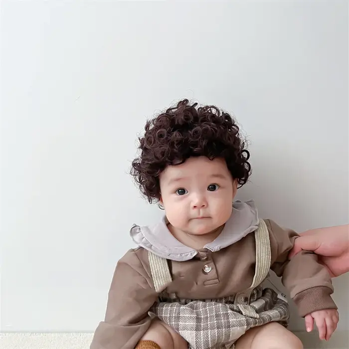 Extensions de Cheveux Synthétiques pour Bébé Garçon et Fille