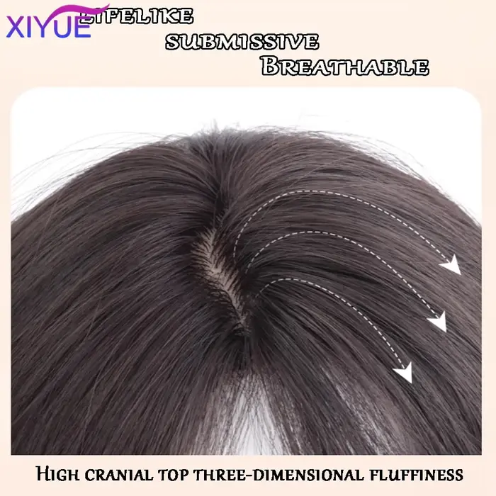 XUTYE perruque cheveux longs pour femmes ensemble de tête complète