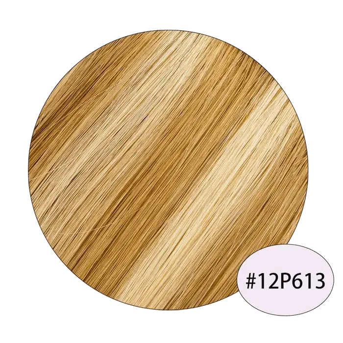 Extensions de cheveux humains à pointe en T, 14 "-26", kératine, cheveux humains Remy lisses, couleur blonde/rouge, 50/100 pièces