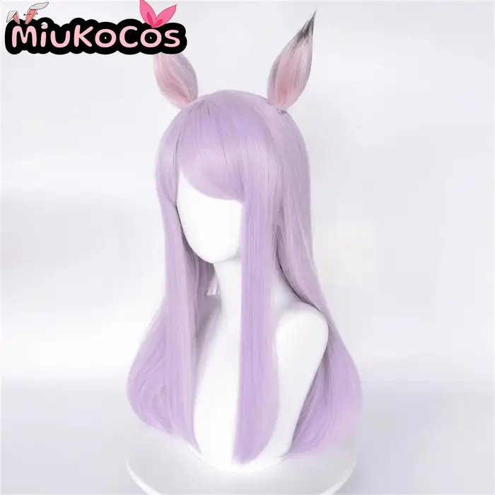 EN STOCK Mejiro McQueen Cosplay perruque avec oreilles et queue MiukoCosplay jeu Umamusume: joli Derby