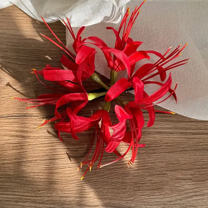 Pince à cheveux à fleurs Super délicate