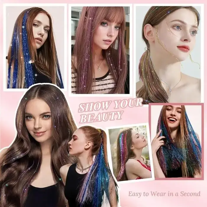 39BD – Extensions capillaires à clips