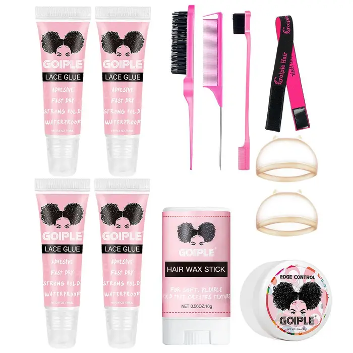 Colle pour perruque imperméable, colle pour perruque en dentelle résistante à l'eau, tenue extra for