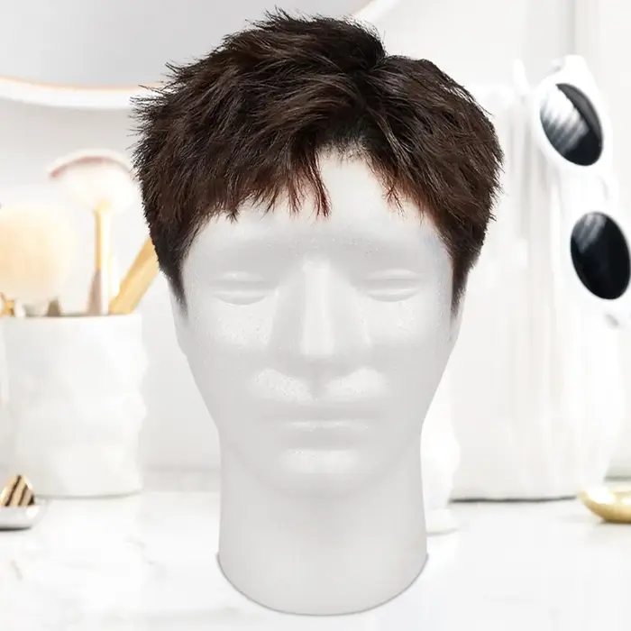 Tête de mannequin pour homme
