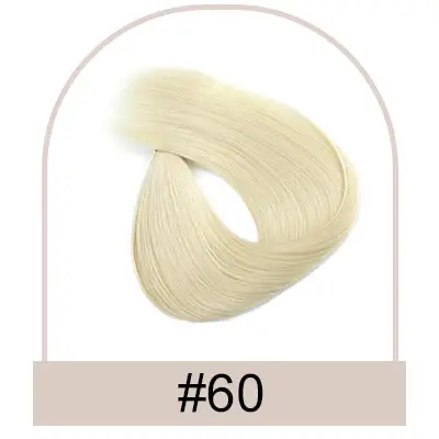 Extensions de cheveux humains à clips