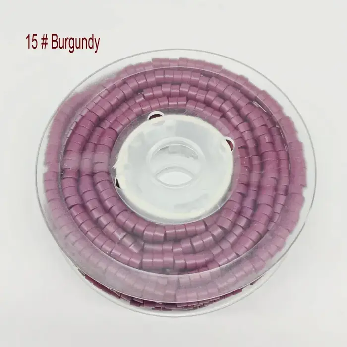 Micro anneaux pré-chargés en silicone et aluminium