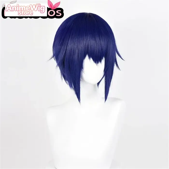 Perruque de cosplay Ikuto Tsukiyomi MiukoCosplay Anime Shugo Chara! Cosplay