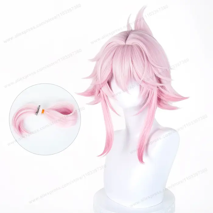 Perruque de Cosplay HSR Evanescia
