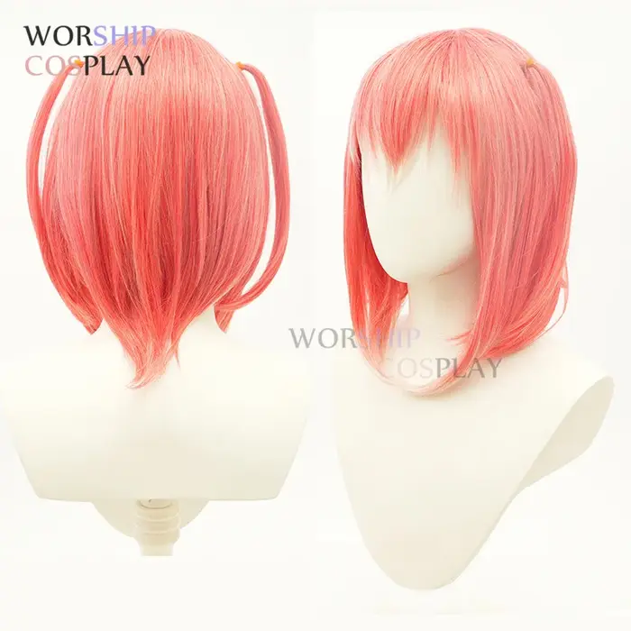Perruque de Cosplay Anime Nakano N37, Cheveux Courts Dégradés, Nministériels ds Papillon, Vêtements 