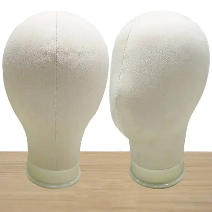 Nouvelle tête de bloc de toile 21/23 pouces tête de Mannequin pour la coiffure affichage fabrication