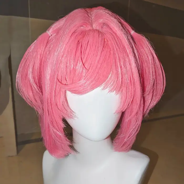 Perruque de Cosplay Anime Natsuki pour femmes