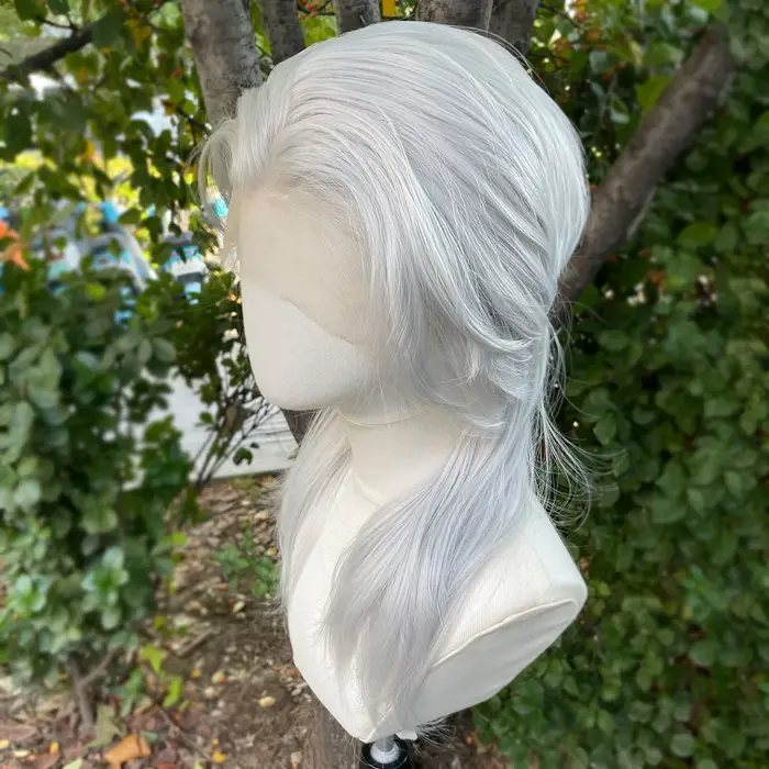 Perruques Lace Front Synthétiques Courtes et Bouclées pour Femme