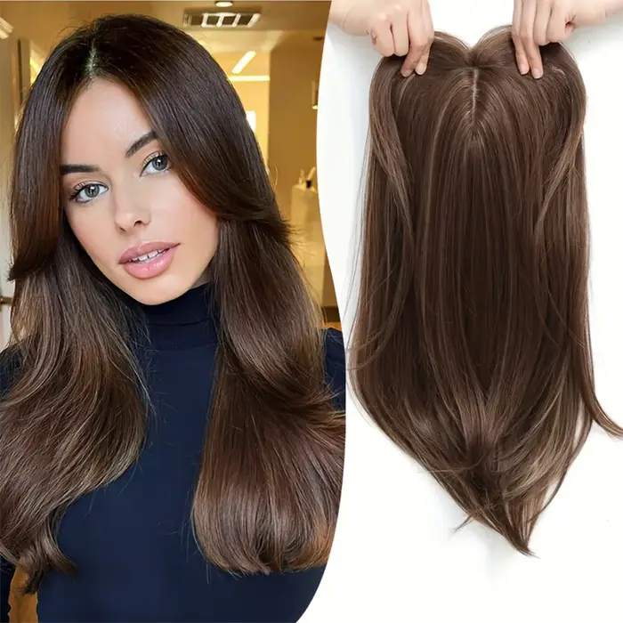 Extensions capillaires synthétiques avec frange