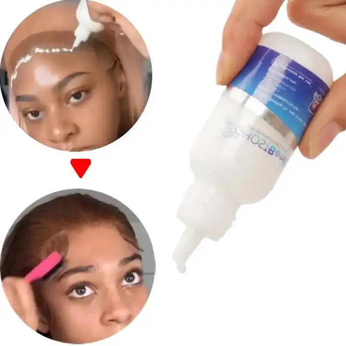 Dissolvant de colle pour perruque