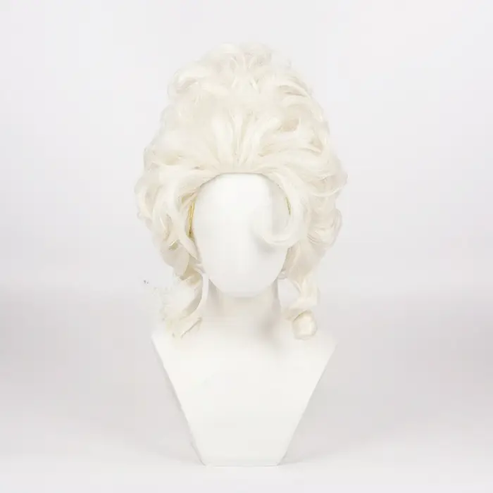 Perruques de Cosplay Marie Antoinette, perruque reine Noble, cheveux bouclés, pour femmes, Halloween