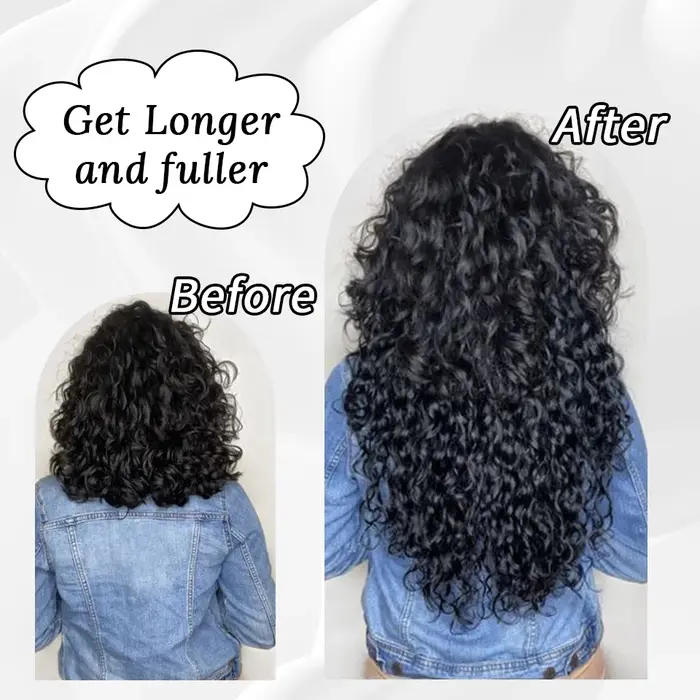 Extensions de cheveux humains ondulés pour femmes